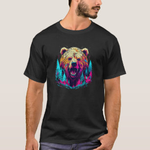 Grizzly Bear Outdoor Nature Alaska Hunting Hiking  T-Shirt