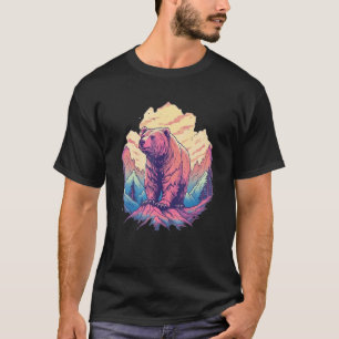 Grizzly Bear Outdoor Nature Alaska Hunting Hiking T-Shirt