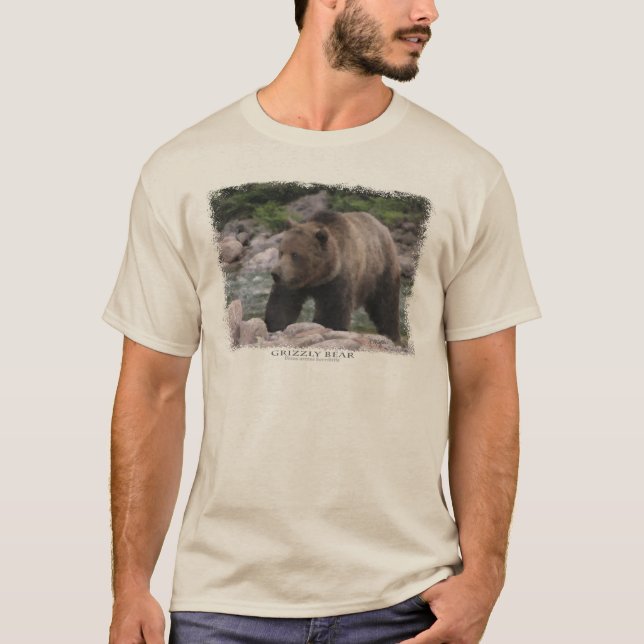 Grizzly Bear - Pastels T-Shirt (Front)