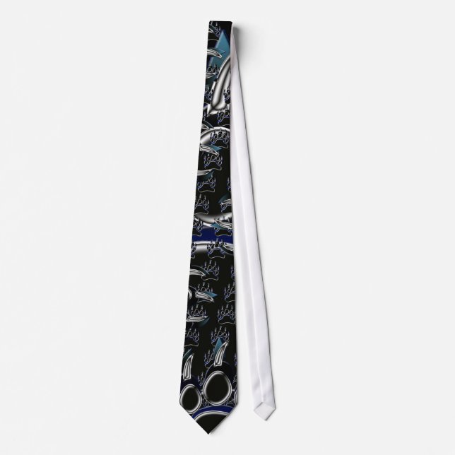 Grizzly Bear Paw Tie (Front)