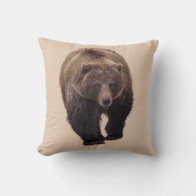 GRIZZLY BEAR  PILLOWS (Front)