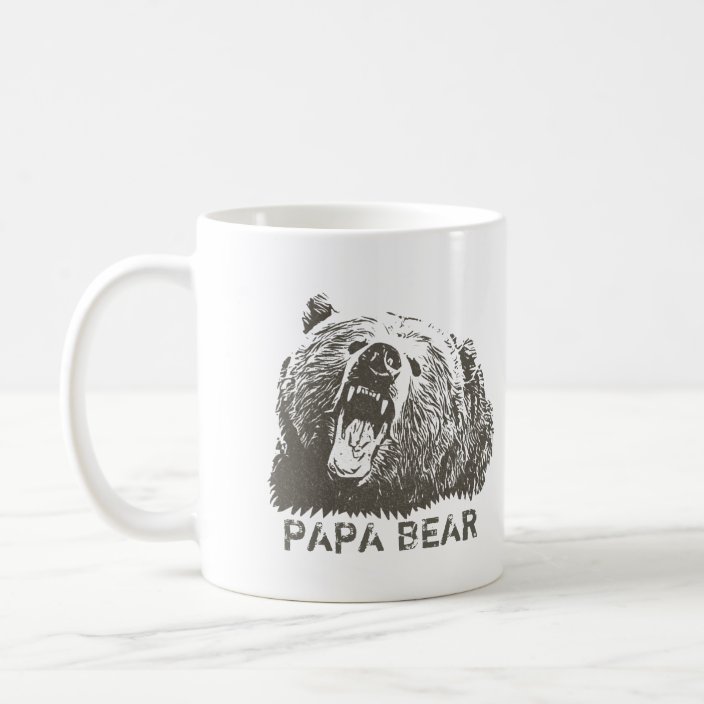 papa bear travel mug