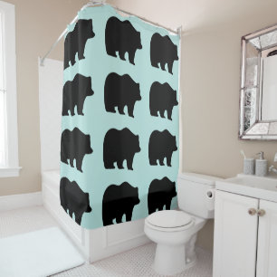 GRIZZLY BEAR Shower Curtain