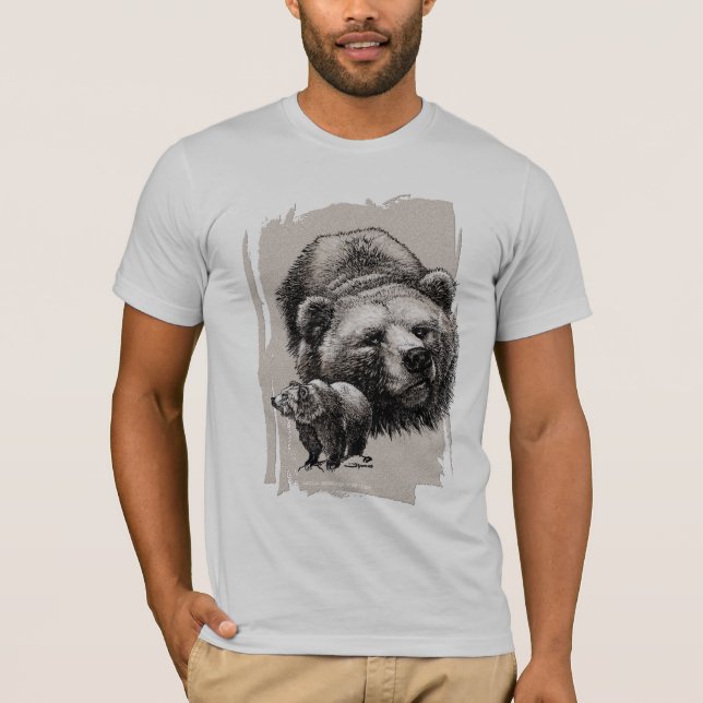 Grizzly Bear T-Shirt (Front)