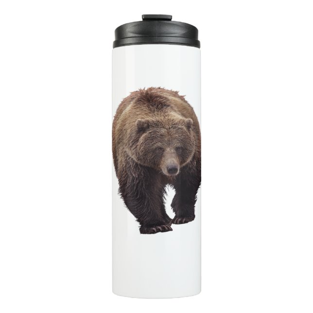 Grizzly Bear Thermal Tumbler (Front)