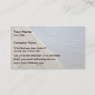 Grizzly bear tracks, Sithylemenkat Lake Business Card
