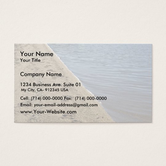 Grizzly bear tracks, Sithylemenkat Lake Business Card