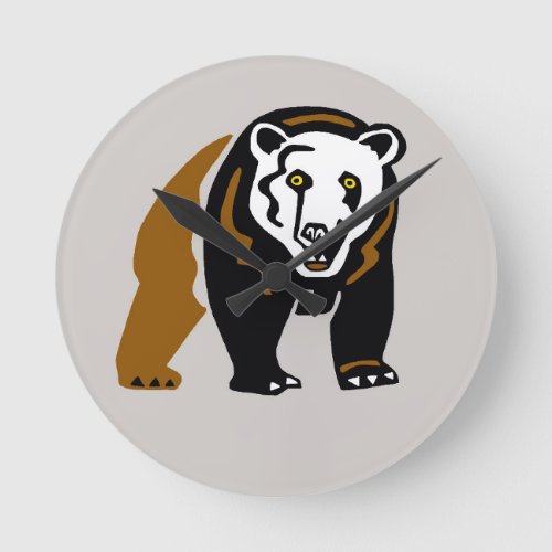  Grizzly BEAR _ Wildlife warrior _ Conservation _ Round Clock