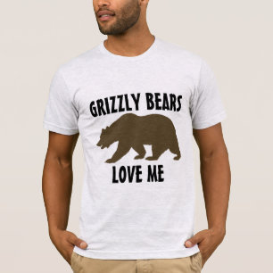 GRIZZLY BEARS LOVE ME FUNNY T-Shirts