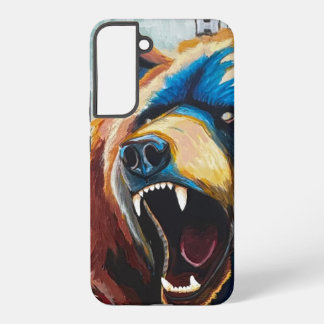 Grizzly Painting - Wildlife Art Samsung Galaxy S22+ Case
