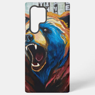 Grizzly Painting - Wildlife Art Samsung Galaxy S22 Ultra Case