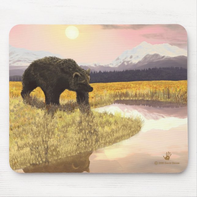 Grizzly Pond Mouse Pad (Front)