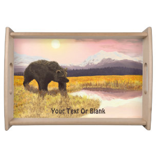 Grizzly Pond Serving Tray