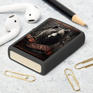 Grizzly Portrait: Steven Zippo Lighter