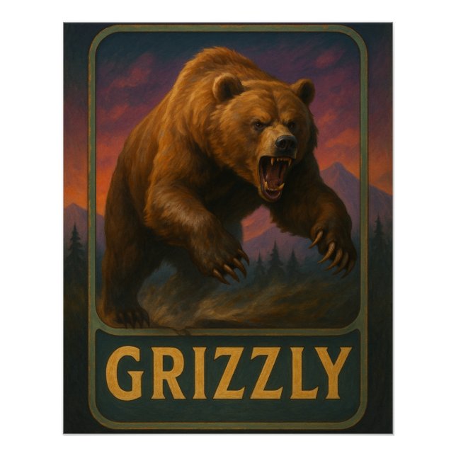 Grizzly Poster (Front)