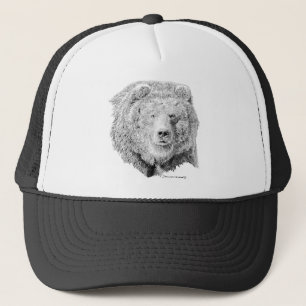 Grizzy Bear Trucker Hat