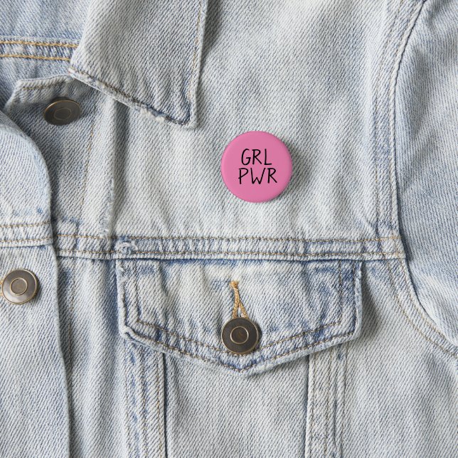GRL PWR | Badge Button (In Situ)