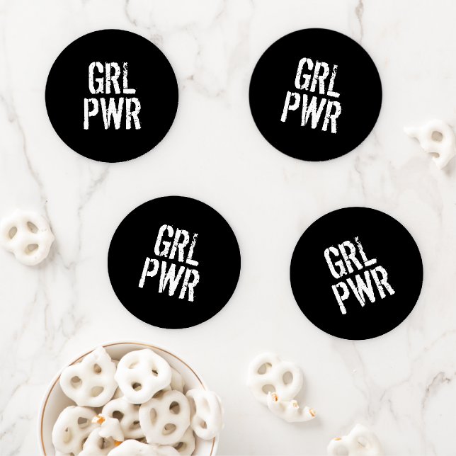 GRL PWR - COASTER SET (In Situ)