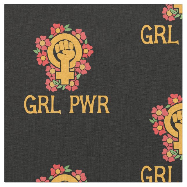 GRL PWR FABRIC (Close Up)