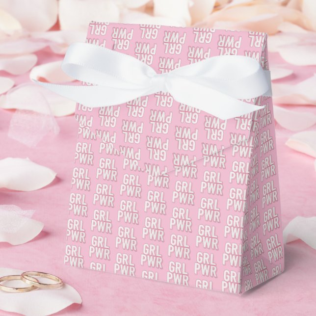 GRL PWR FAVOR BOXES (Wedding)