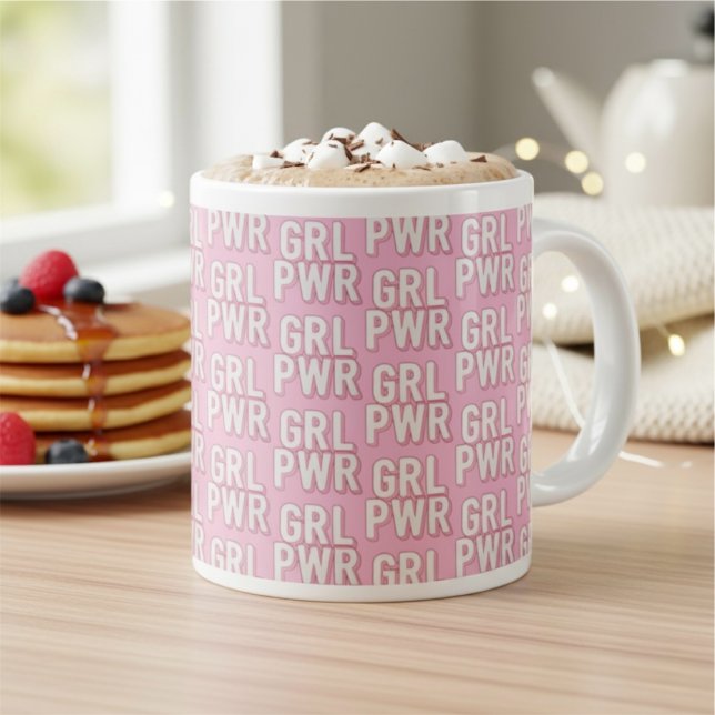 GRL PWR GIANT COFFEE MUG (Creator Uploaded)