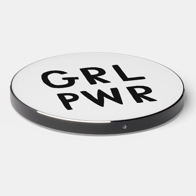 GRL PWR Girl Power Wireless Charger (Front 2)