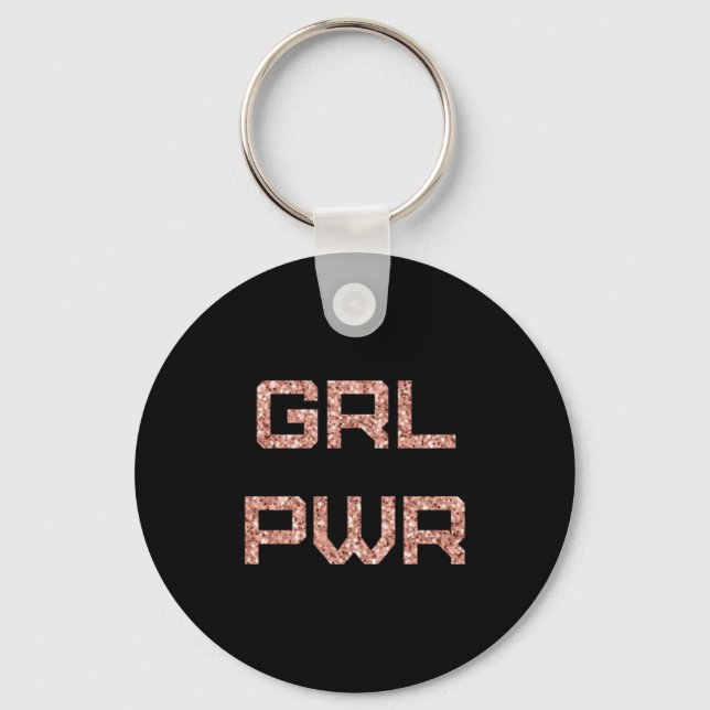 GRL PWR - KEYCHAIN (Front)