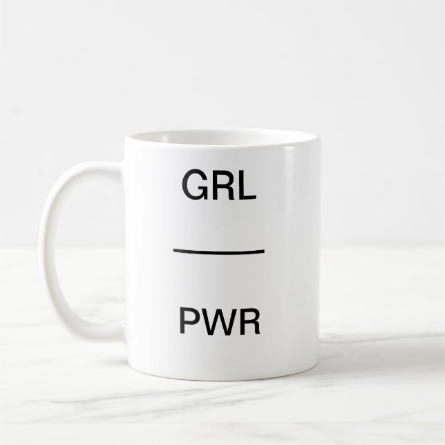 GRL PWR Mug (Left)