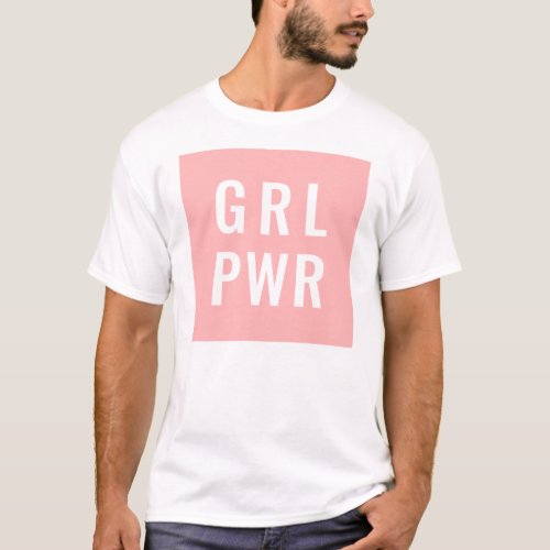 GRL PWR Rose T_Shirt