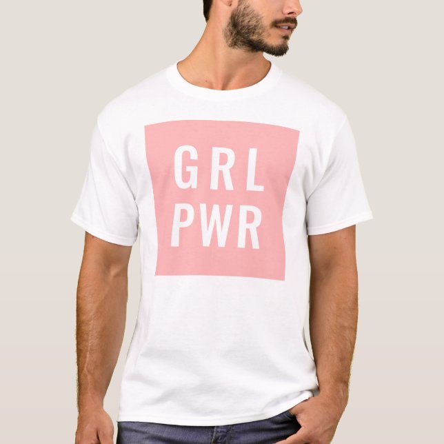 GRL PWR Rose T-Shirt (Front)