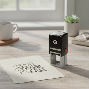 GRL PWR SELF-INKING STAMP
