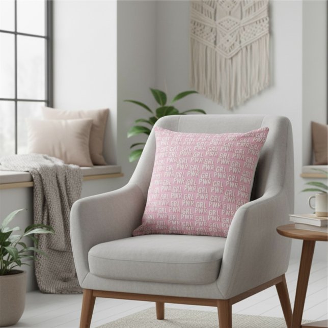 GRL PWR THROW PILLOW (Creator Uploaded)