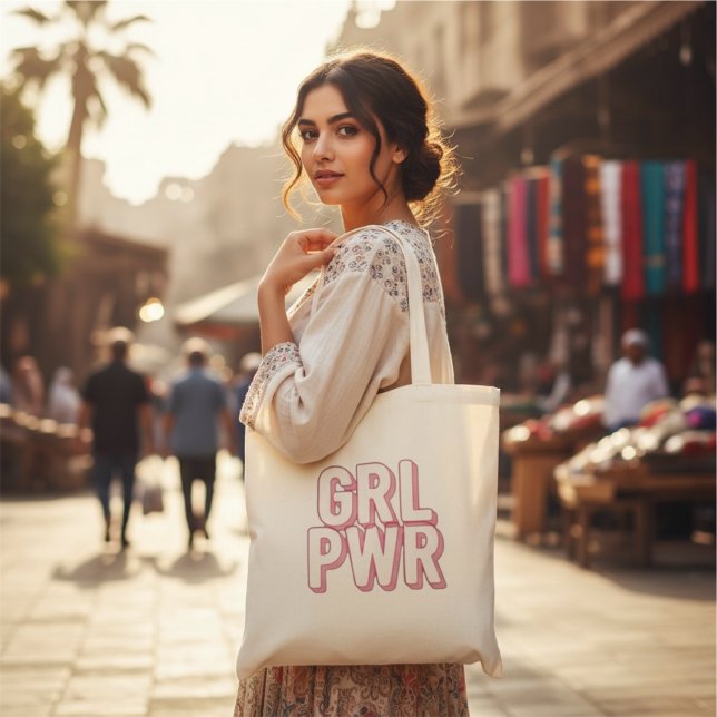 GRL PWR TOTE BAG (Creator Uploaded)
