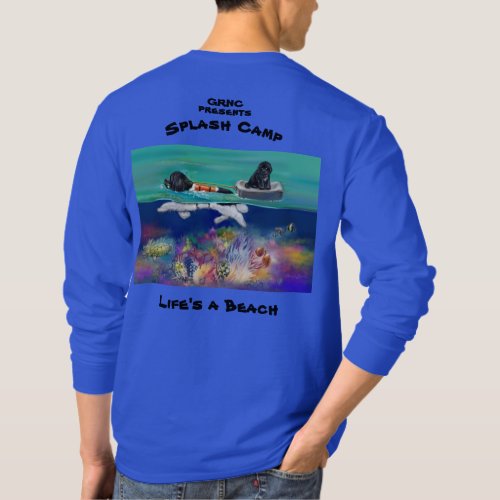 GRNC Splash Blue Landseer T_Shirt