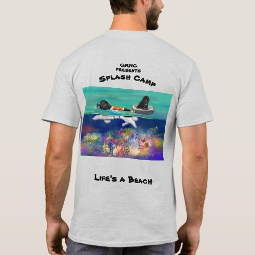 GRNC Splash Grey Landseer T_Shirt