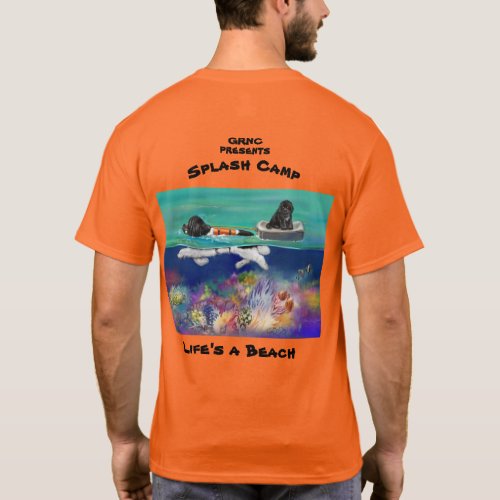 GRNC Splash Orange Landseer T_Shirt