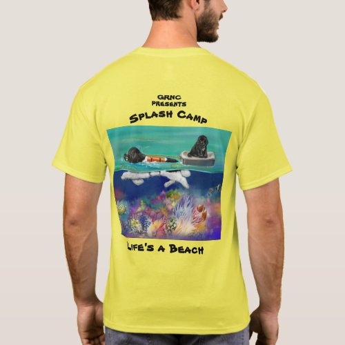 GRNC Splash Yellow Landseer T_Shirt
