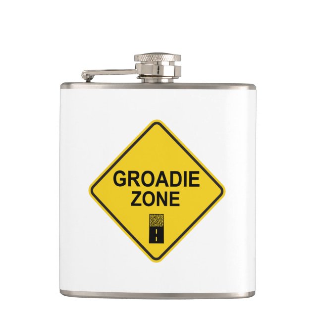Groadie Zone Gravel Cycling Flask (Front)