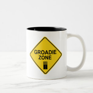 Groadie Zone Gravel Cycling Two-Tone Coffee Mug