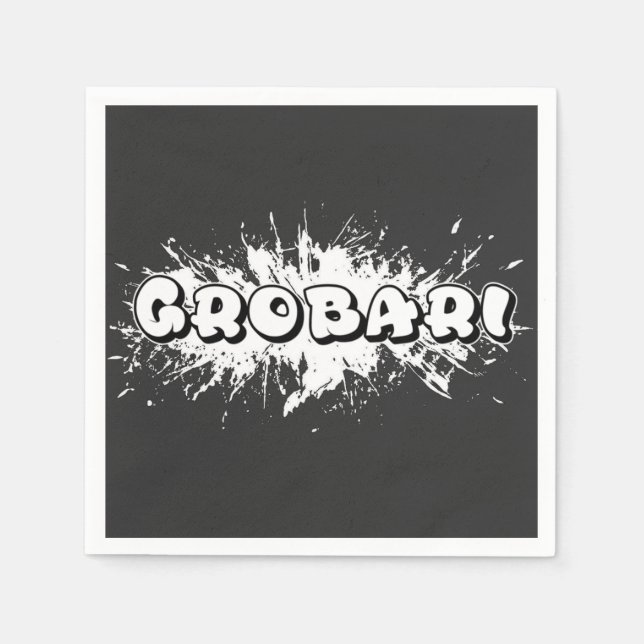Grobari Napkins (Front)