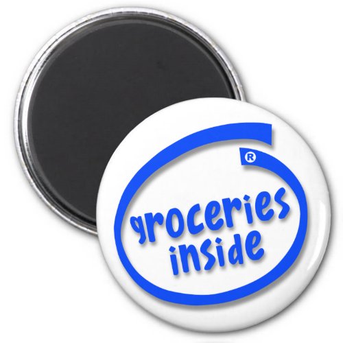 Groceries Inside Magnet