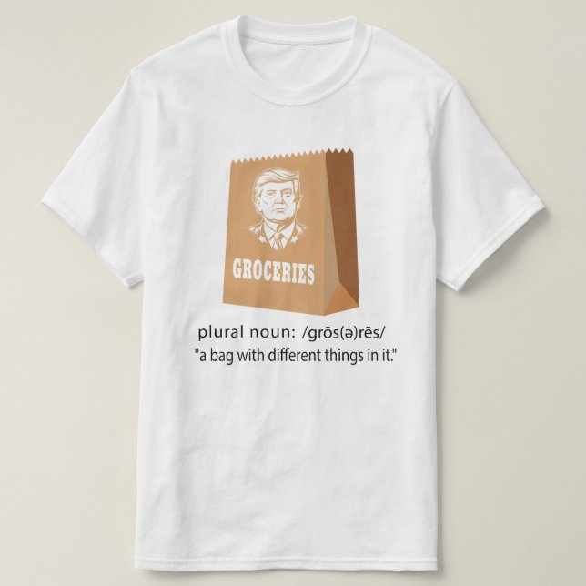Groceries T-Shirt (Design Front)