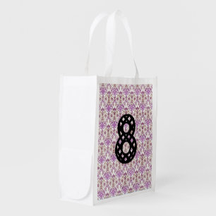 Grocery Bag Organizer & Wheeled Shopping Carrier