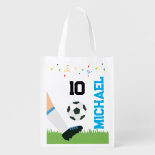 Grocery Bag Soccer futbol party birthday