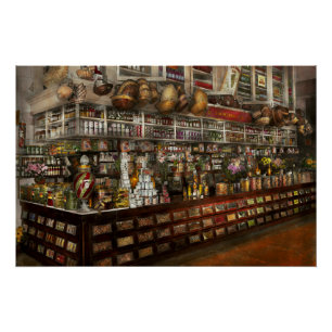 Grocery - Edward Neumann - The groceries 1905 Poster