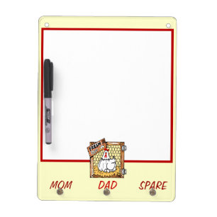 Grocery List Country Kitchen Dry Erase Board