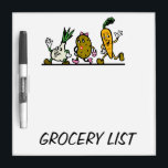 GROCERY LIST Dry-Erase BOARD<br><div class="desc">Clearly display household grocery needs and wants. Space in the margins to write notes or short memos.</div>