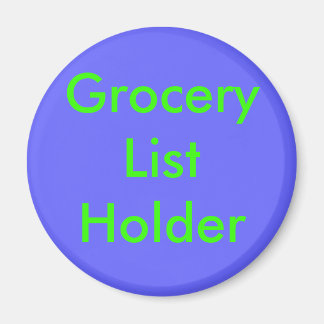 Grocery List Holder Magnet