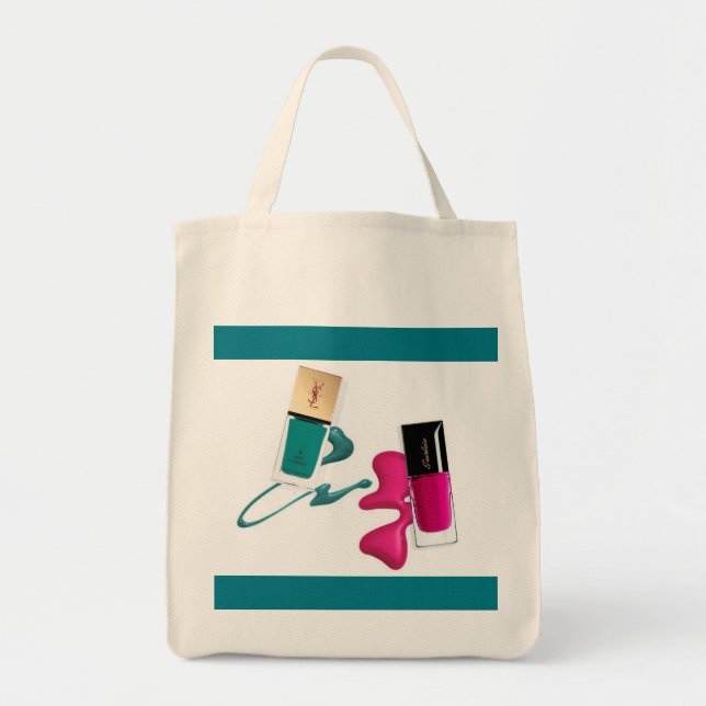 Grocery Nail Polish Tote Bag (Front)
