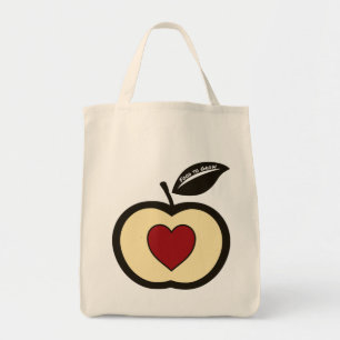 Grocery Shopping Food to Grow Logo Budget Tote Bag
